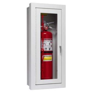 Semi-Recessed Alta Fire Extinguisher Cabinets